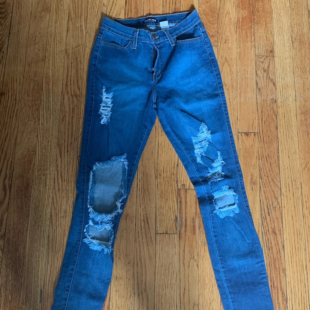 Fashion nova - high wasted skinny jeans